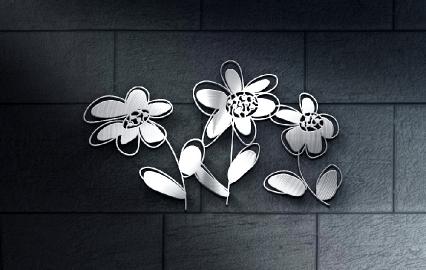 mockupschmuckblumen